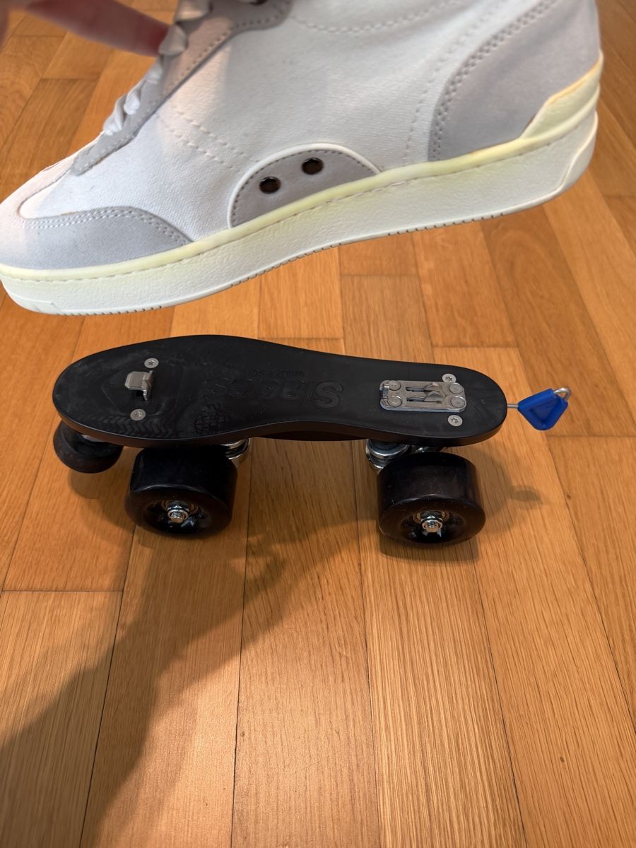 Pattini in linea & Pattini a rotelle: Slades Sneaker mit Rollerblades Grösse 38 – Usato da Zürich venduto da vik_nzx9 5