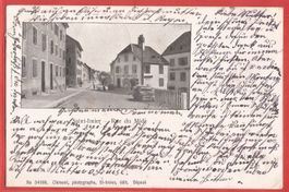Saint-Imier - Rue du Midi - Magasin E. Racheter - 1902