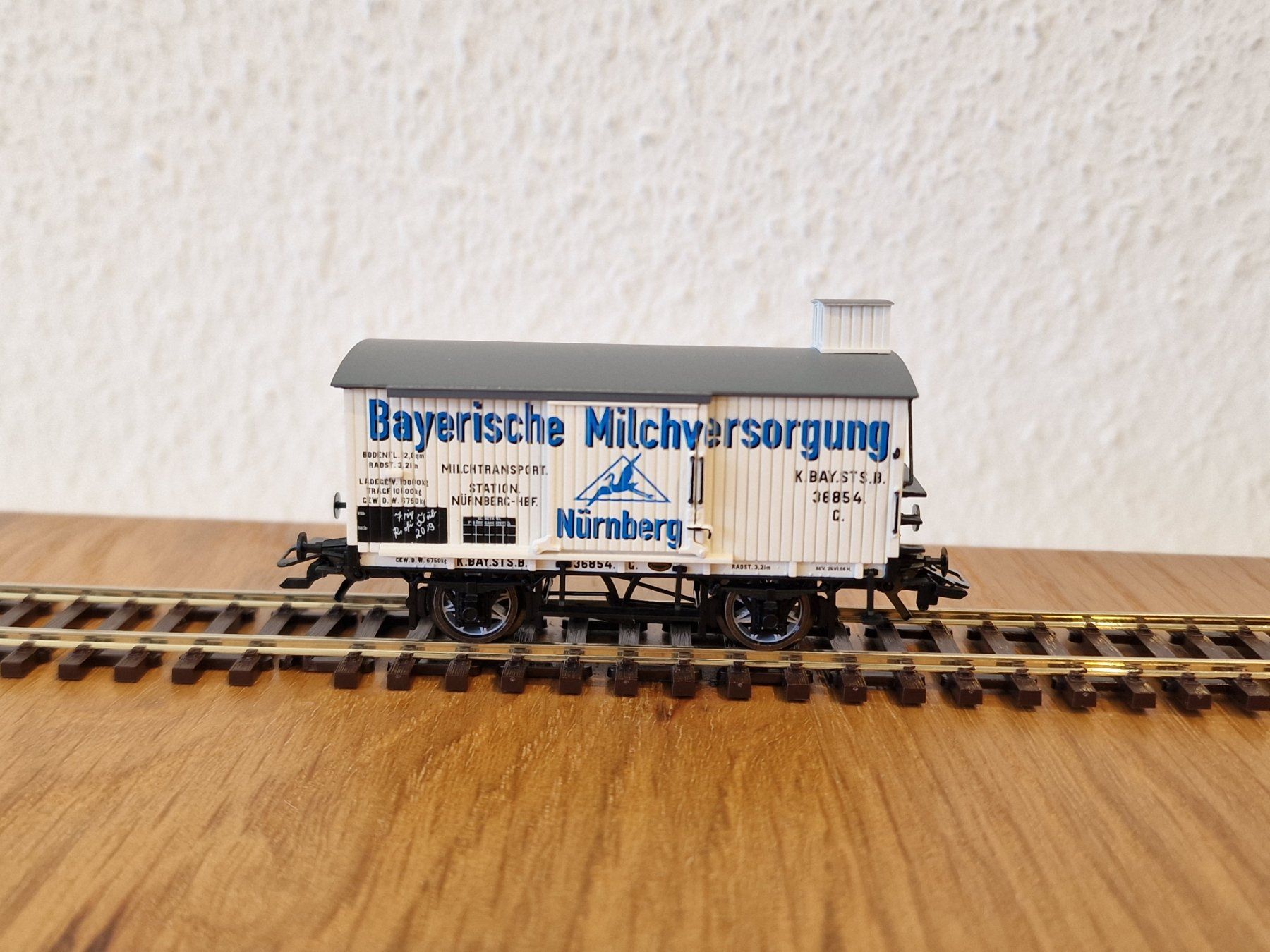 Trix Modellini di ferrovie: K.Bay.Sts.B. Milchversorgung Nürnberg H0 – Nuovo (secondo la descrizione) da Matten b. Interlaken venduto da lor_hr9w 1
