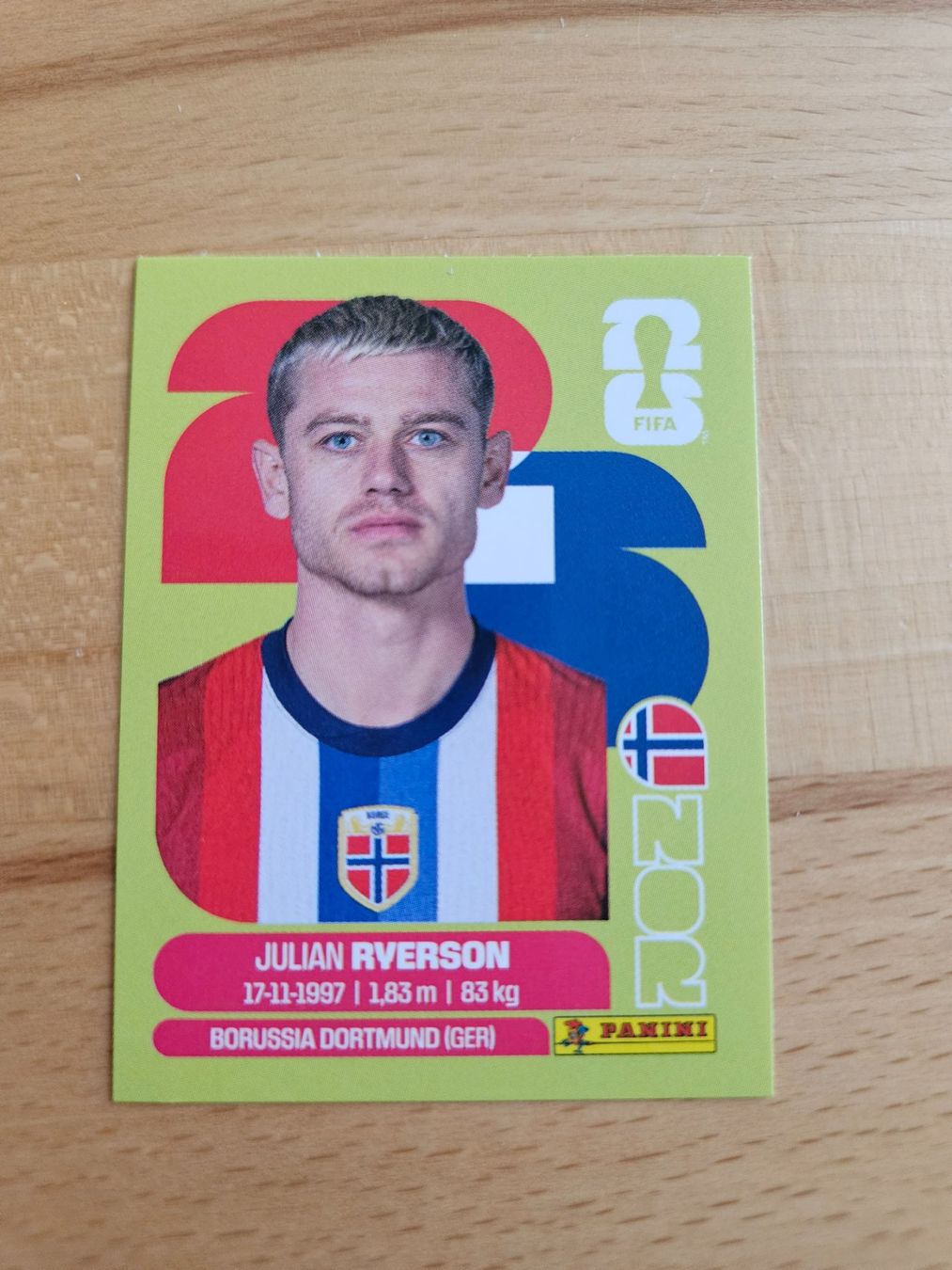 Panini Carte collezionabili: Panini WM 2026 NOR 3 – Nuovo (secondo la descrizione) da Winterthur venduto da melac