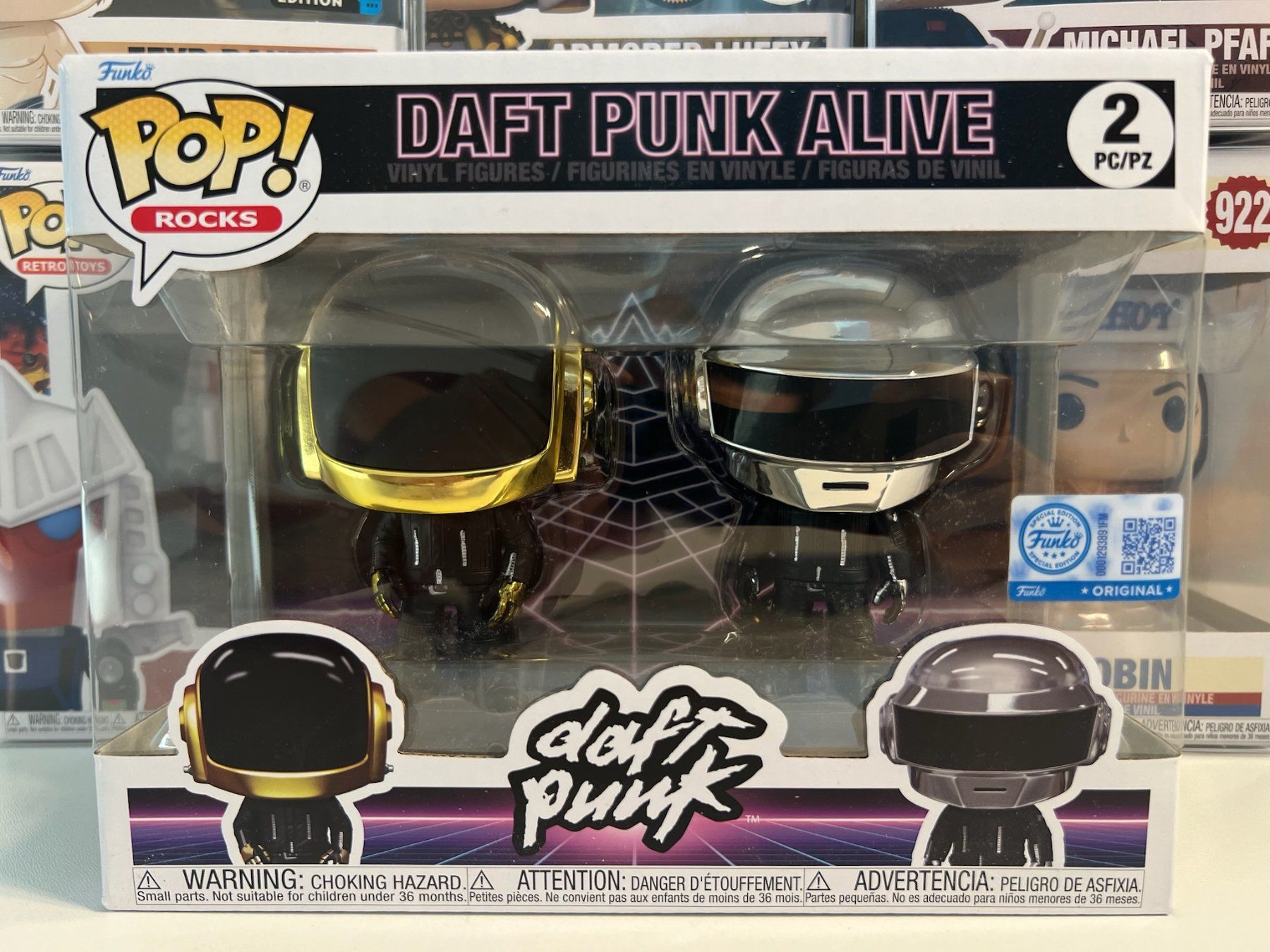 Funko Figurines: Funko POP! Rocks 2-Pack Daft Punk - Daft Punk Alive Limitée – Neuf avec emballage d'origine à Le Mouret par perfectbijou