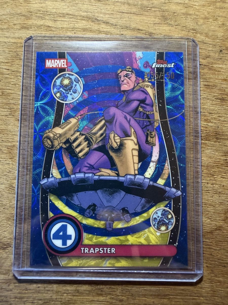 Marvel Cartes à collectionner: TRAPSTER 2026 TOPPS FINEST MARVEL NEGATIVE ZONE BLUE /150 – Neuf (Voir description) à Goldach par pipinio