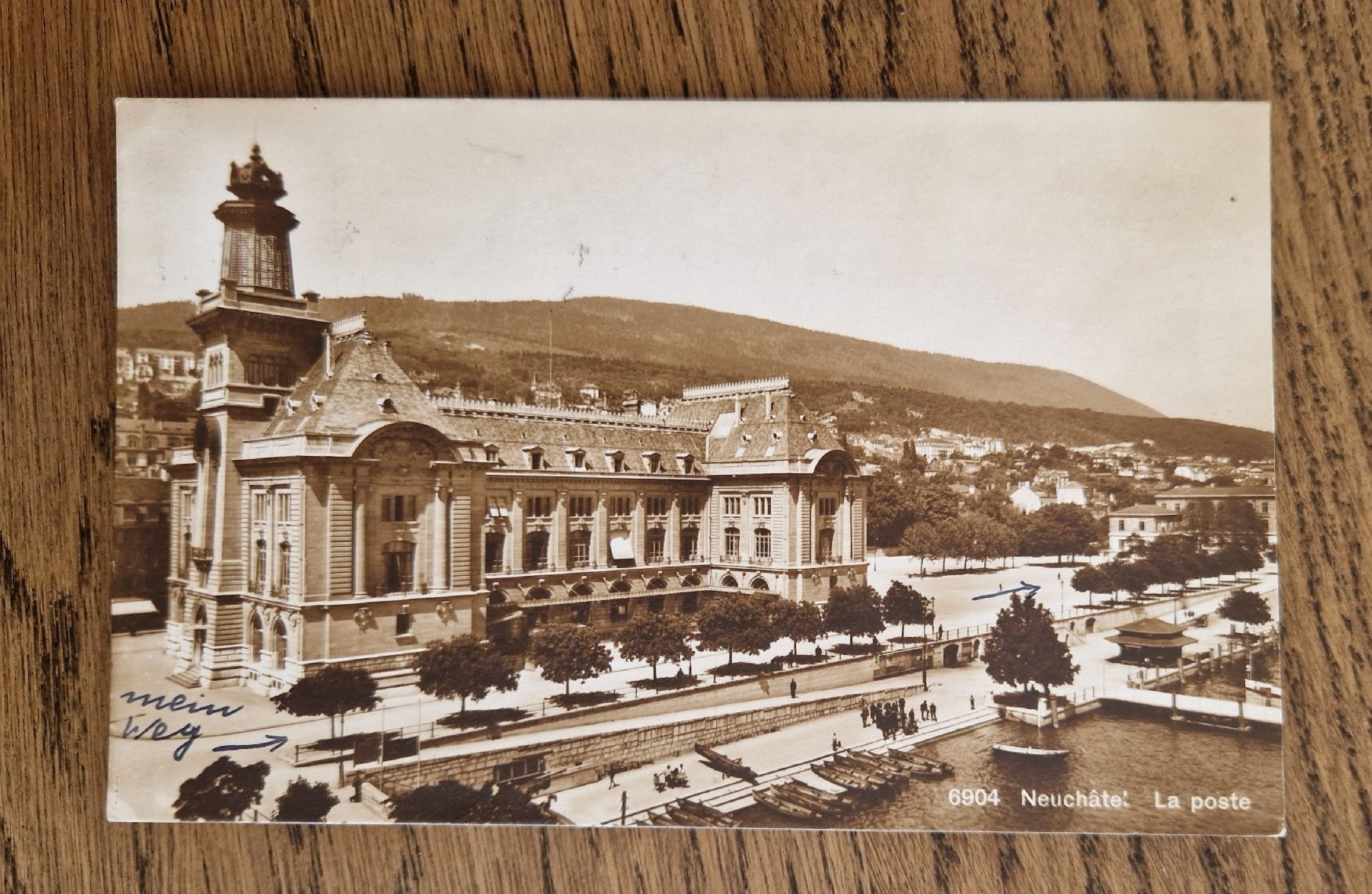Cartoline postali: Neuchâtel 1921 – Usato da Ebikon venduto da Donar50