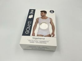 Trägerhemd weiss, 100% Baumwolle, XXL - neu