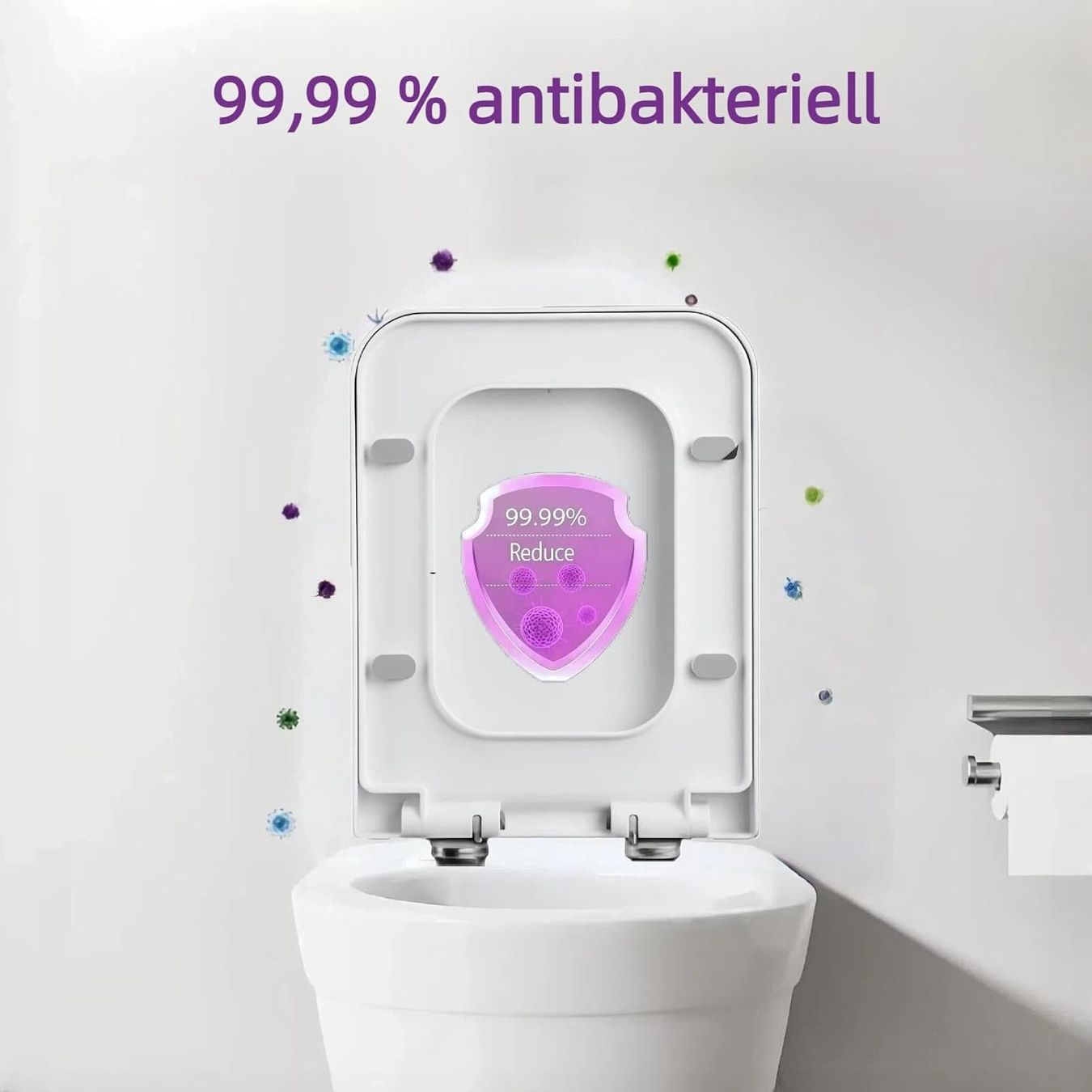 WC: WC Sitz Eckig Softclose Abnehmbar Renova – Nuovo e nell'imballaggio originale da Suhr venduto da SchnapperCH 3