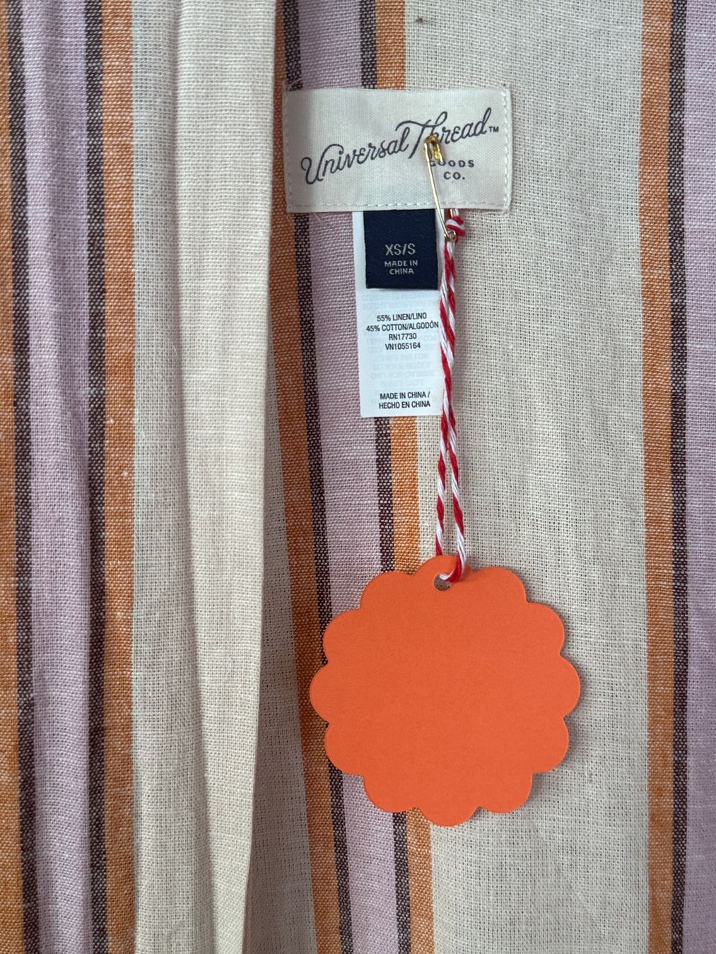 Internationale Kunst: Linen beach gown – Gebraucht aus Montreux von Yss_Boutiqu3 1