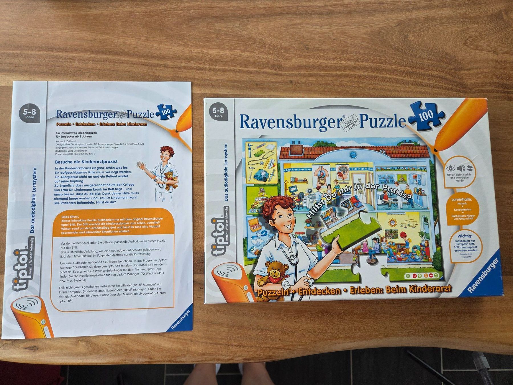 Tiptoi Puzzle: 2 Tiptoi Puzzle " Der Ponyhof  & Beim Kinderarzt * – Usato da Niederuzwil venduto da kleine_hexe 2