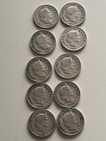 Lot mit 10 Stk. 5 Rp. 1908