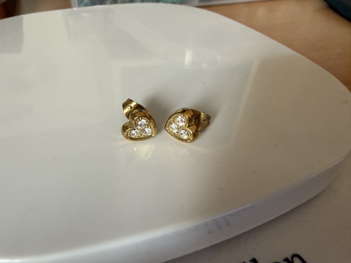 Orecchini pendenti & Orecchini a lobo: Elegante Herzohrringe, Vintage – Usato da Lamone venduto da LaCantinaMagica 8