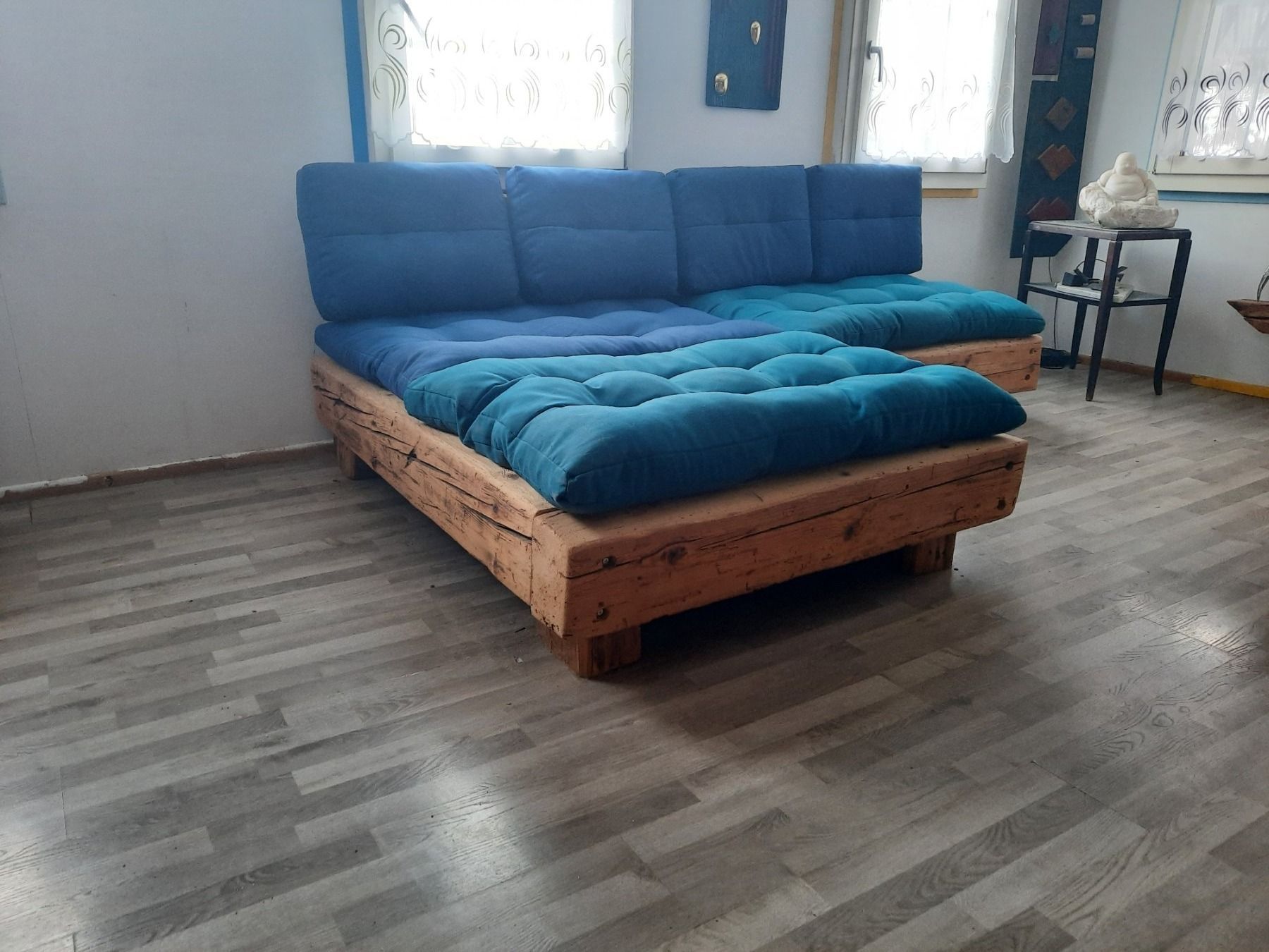 Divani: Sofa aus Altholz Balken – Usato da Sisikon venduto da Creantic-Art 1