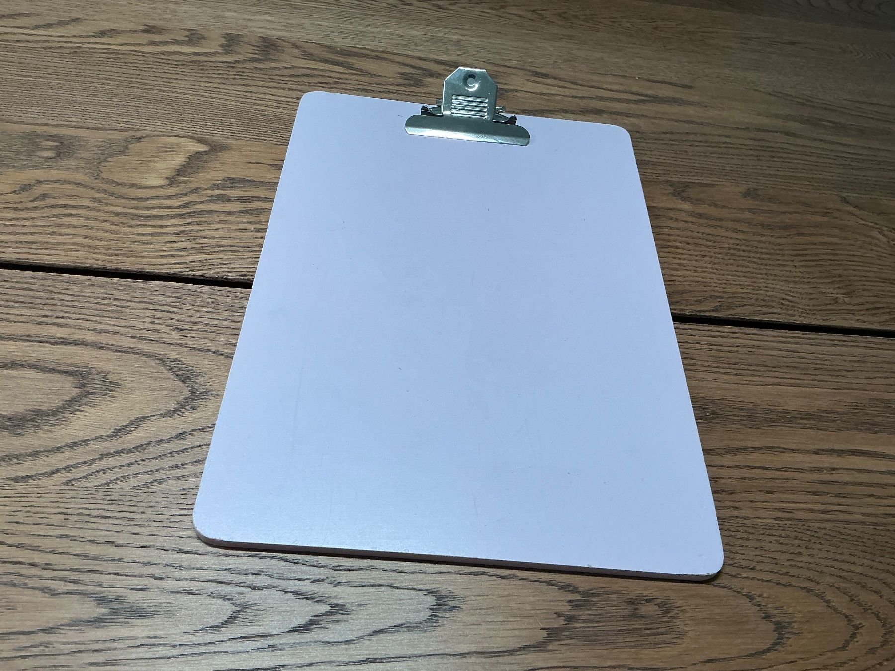 Blocchi: ClipBoard / Klemmbrett A4, hellrosa – Usato da Würenlos venduto da Chicca2004