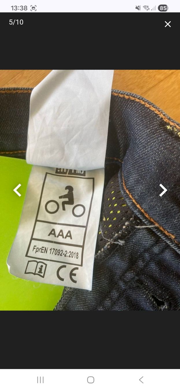 Jeans: Motorrad Jeans Herren oder auch Frauen – Usato da Gächlingen venduto da Tinaja 5