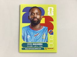 Panini FIFA World Cup 2026 Sticker Cédric Bakambu