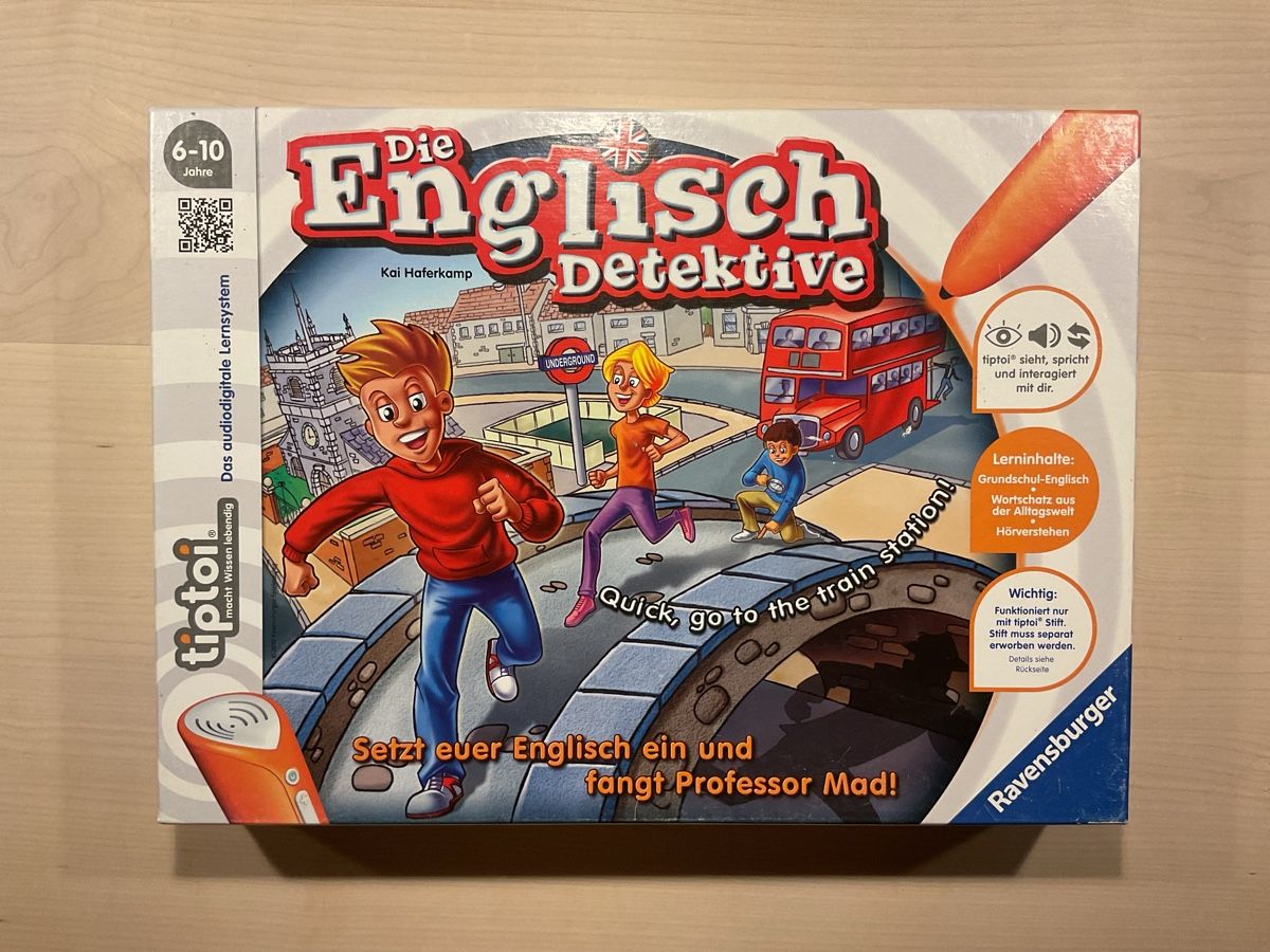 Tiptoi Spiele: Tiptoi Spiel: Die Englisch Detektive – Gebraucht aus Rickenbach SZ von Gambit_1