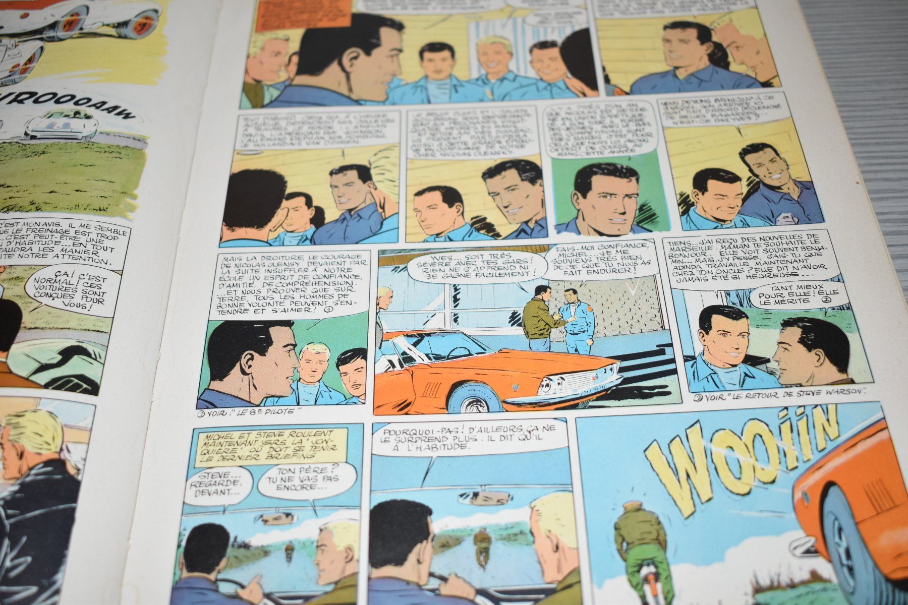 Comics: BD Michel Vaillant- Suspense à Indianapolis – Gebraucht aus Le Locle von skycomputer 4