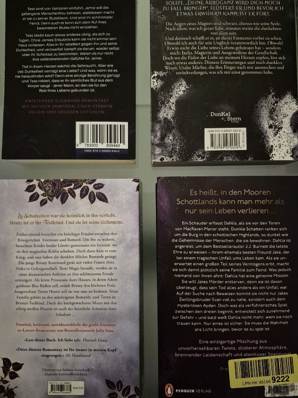 Libri: Fantasy, Dark Romance Paket – Usato da Buochs venduto da Neclipse 5