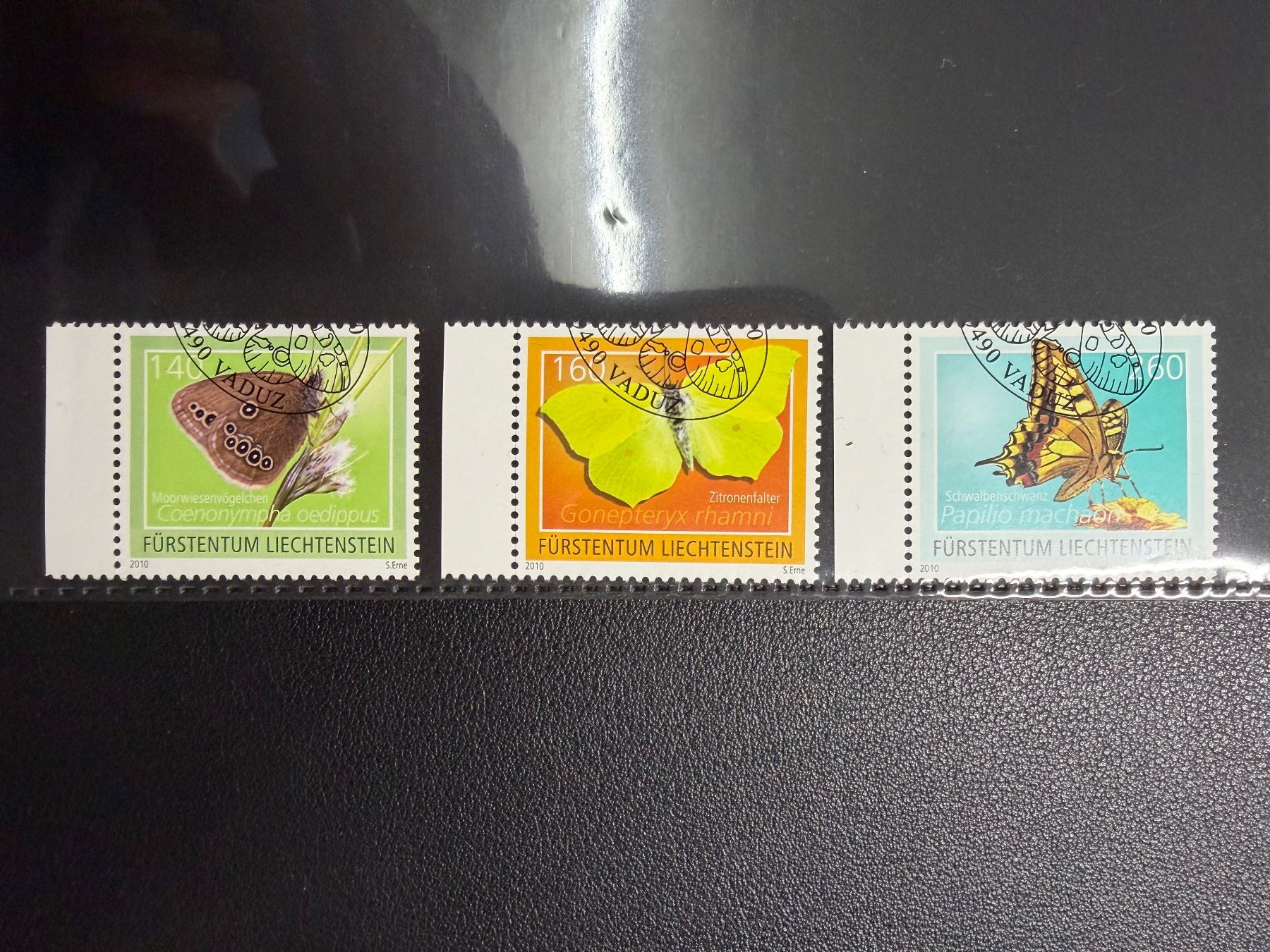 Alle Briefmarken: FL Schmetterlinge 2010 Serie ET gestempelt – Gebraucht aus oberrüti von jeanmei
