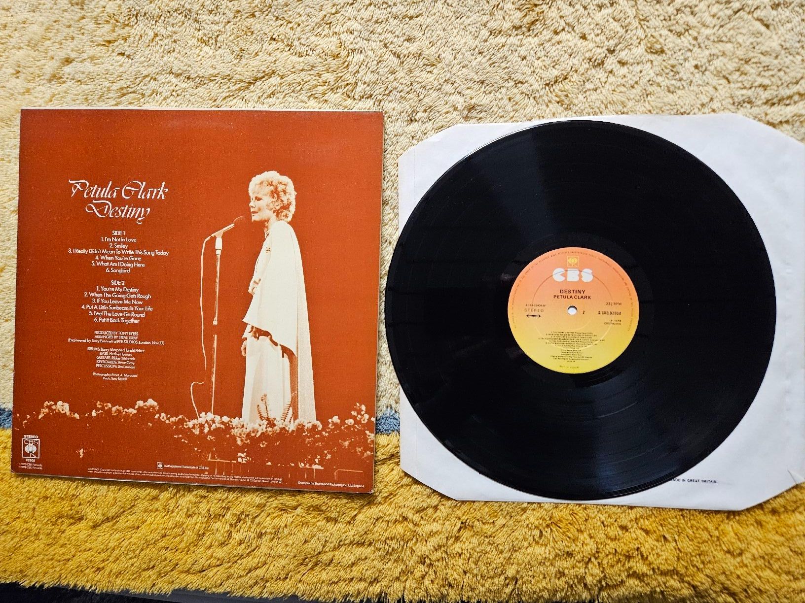 Schallplatten: Petula Clark Schallplatte Lp - Destiny – Neu (gemäss Beschreibung) aus Lyss von Alexine 1