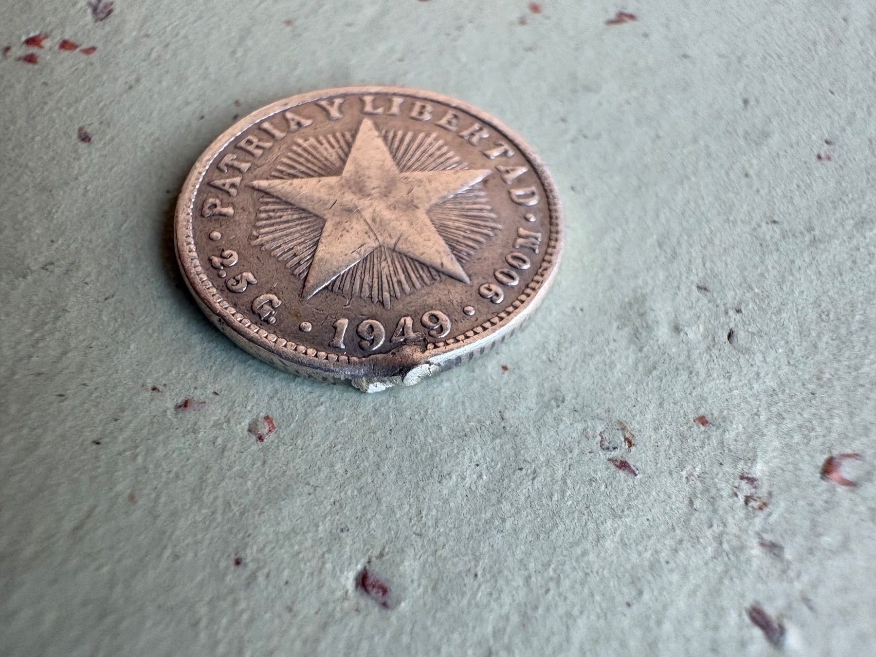 Tutti le monete: Cuba 10 centavos 1949 Silber – Difettoso da Zürich venduto da mysilvercoin 2