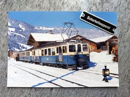 MOB Personenzug in St. Stefan - 1972 - Foto
