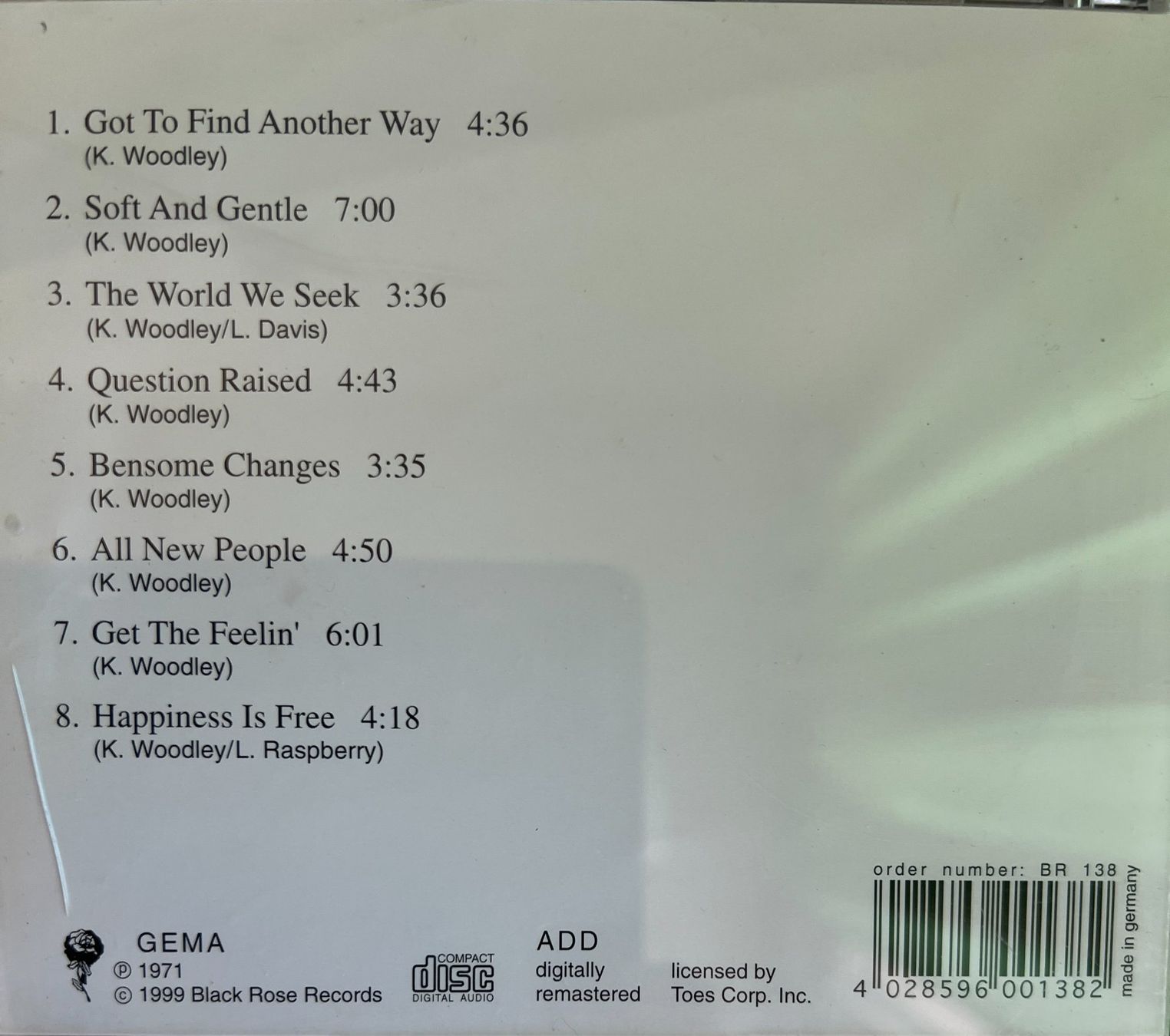 CD: ALAMO / Alamo – Usato da Bischofszell venduto da kustavi 1