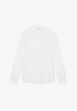 PIER ONE - Hemd weiss Baumwolle-Leinen L (NEU)