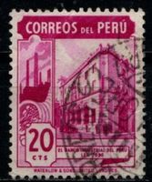 Timbre rare du Pérou 1946 Obl.