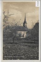 Wollishofen - Die Kirche im Frühling