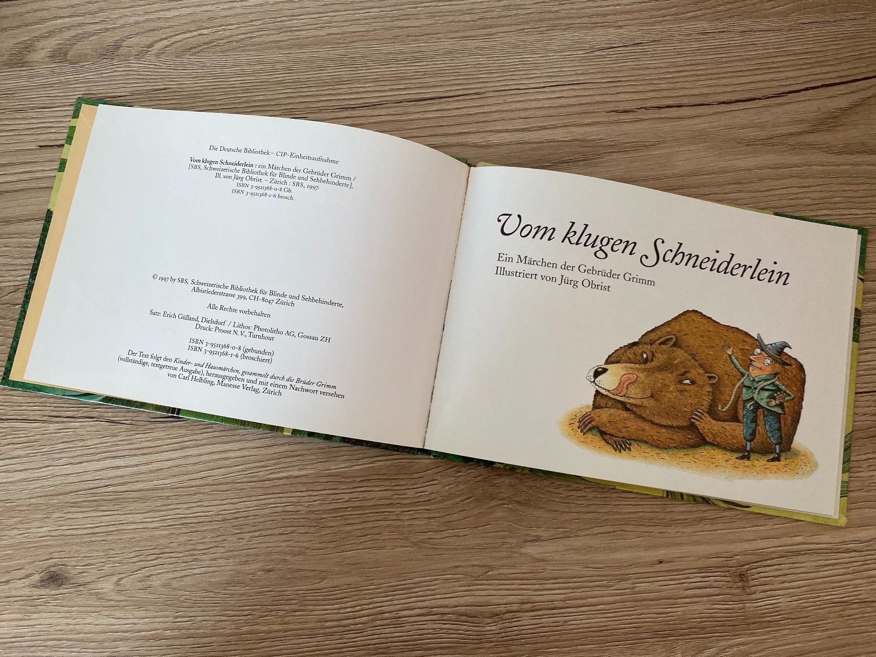 Libri: Buch " Vom klugen Schneiderlein " – Nuovo (secondo la descrizione) da Glattbrugg venduto da riseca 3