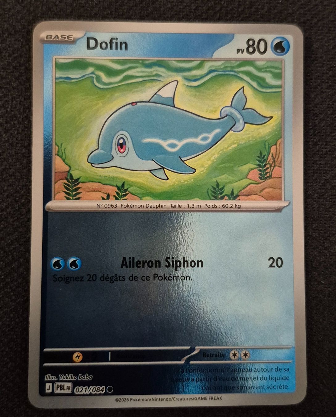 Pokémon Sammelbilder & Trading cards: DOFIN 21/084 REVERSE POKEMON NUIT NOIRE – Gebraucht aus Grand-Lancy von luc111