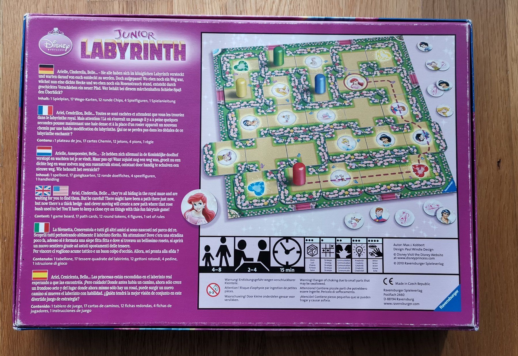 Ravensburger Giochi: Ravensburger - Labyrinth Junior - Disney Princess – Usato da Genève venduto da Somethingwicked 1