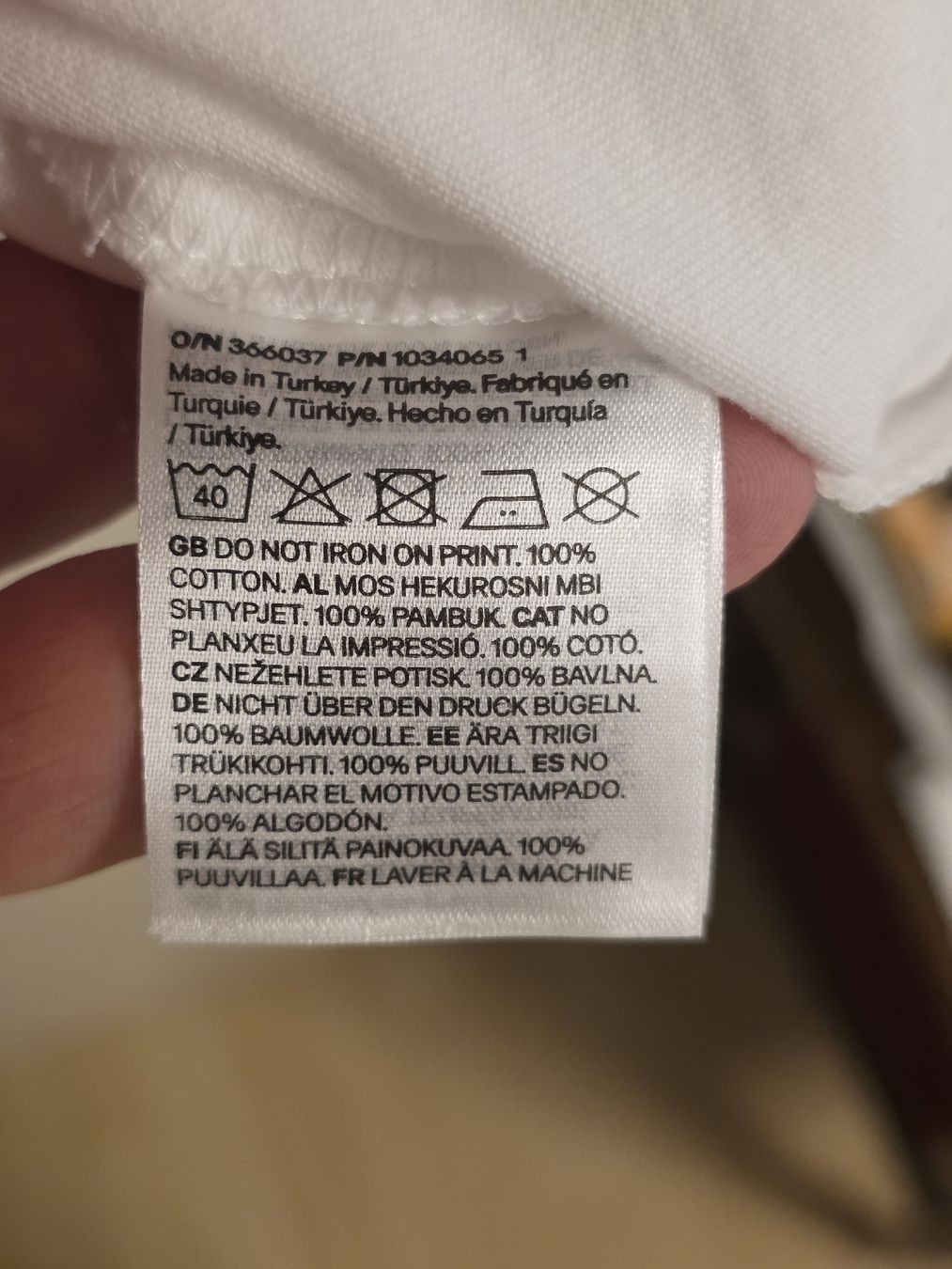 H&M T-Shirts: T-Shirt H&M XL Weiss – Gebraucht aus Schaffhausen von m1500se 4
