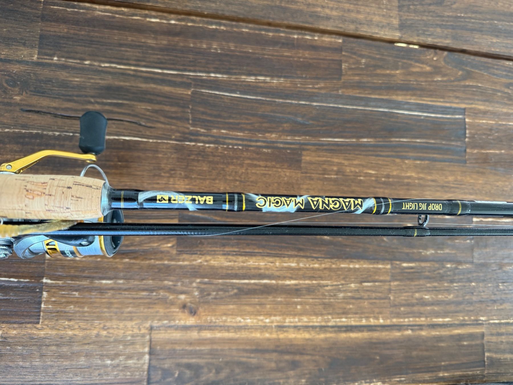 Angelruten: Fischerrute Balzer Magna Magic Drop Jig Light – Gebraucht aus Zürich von navy2024 1