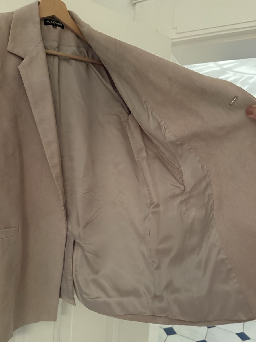 Jacken: Blazer in Wildlederoptik hellrosa – Neu (gemäss Beschreibung) aus Zürich von eva_2rnq 2