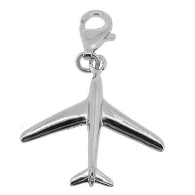 Ciondoli: Charm Anhänger Flugzeug Silber 925 – Nuovo e nell'imballaggio originale da Illnau venduto da underprice