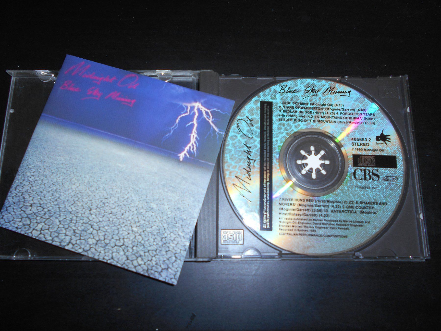 CD: Midnight Oil – Blue Sky Mining / 1990 – Usato da Aarberg venduto da witchhunter01