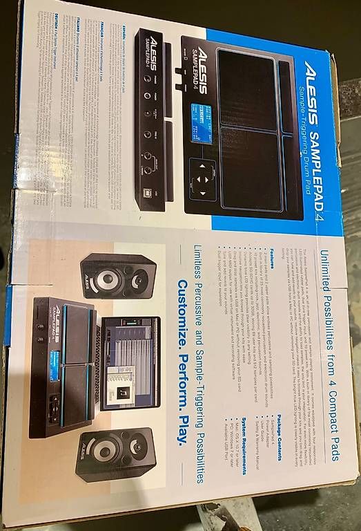 Alesis Strumenti musicali: Alesis Sample Pad 4 – Usato da Wettingen venduto da Molmart 4