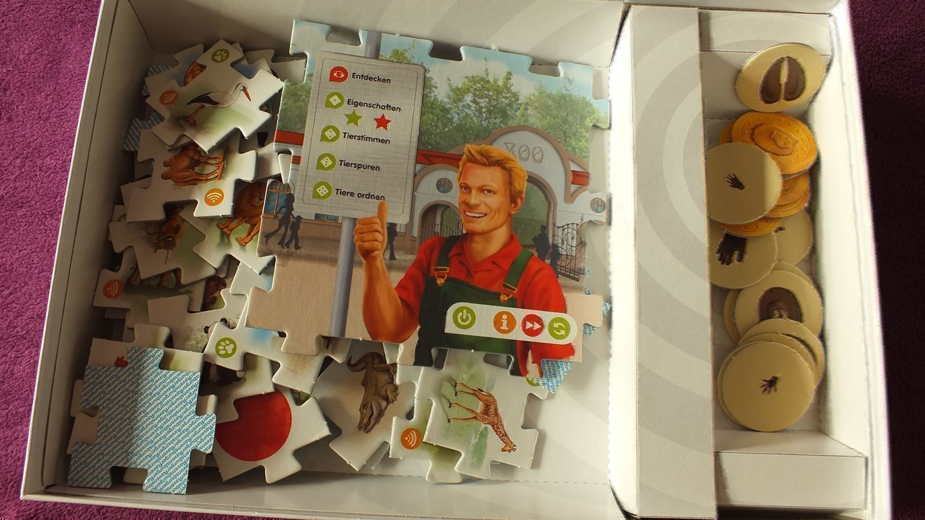 Ravensburger Spiele: tiptoi Spiel - Abenteuer Tierwelt – Gebraucht aus Müllheim Dorf von Seeeule01 7
