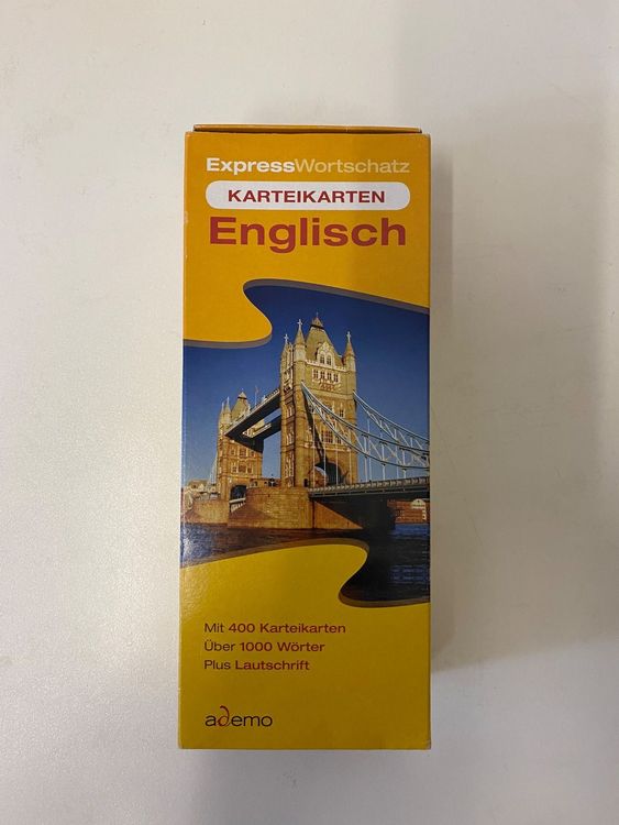 Englisch Karteikarten (400 Stk.) Express Wortschatz Kaufen auf Ricardo