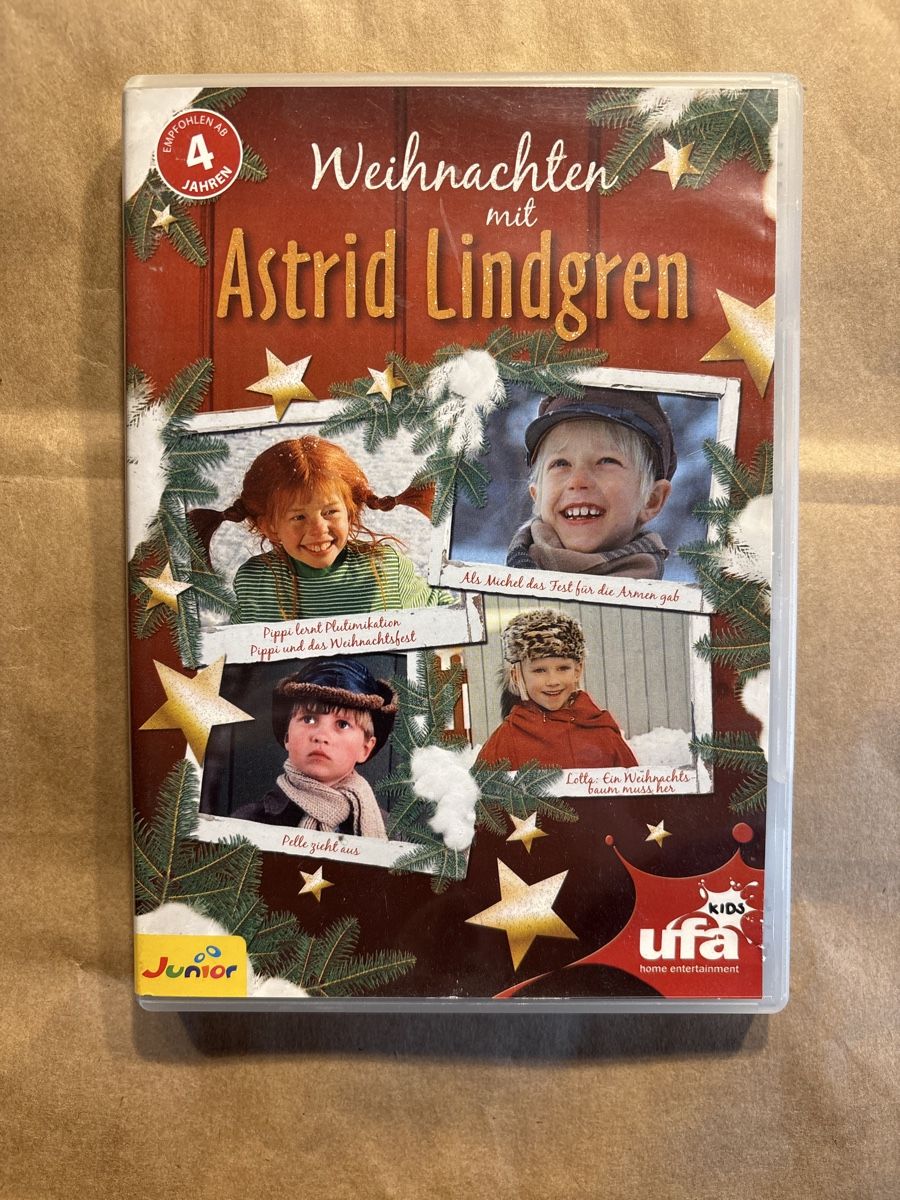 Tutti i DVDs: Weihnachten mit Astrid Lindgren (2404) – Usato da Ruswil venduto da Slivio_