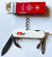 Wenger-Sackmesser, MIBA-Werbung, weiss, neu, 6 Klingen