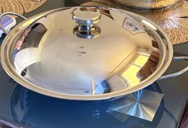 Grosse Wok Pfanne mit Deckel - Top Zustand!