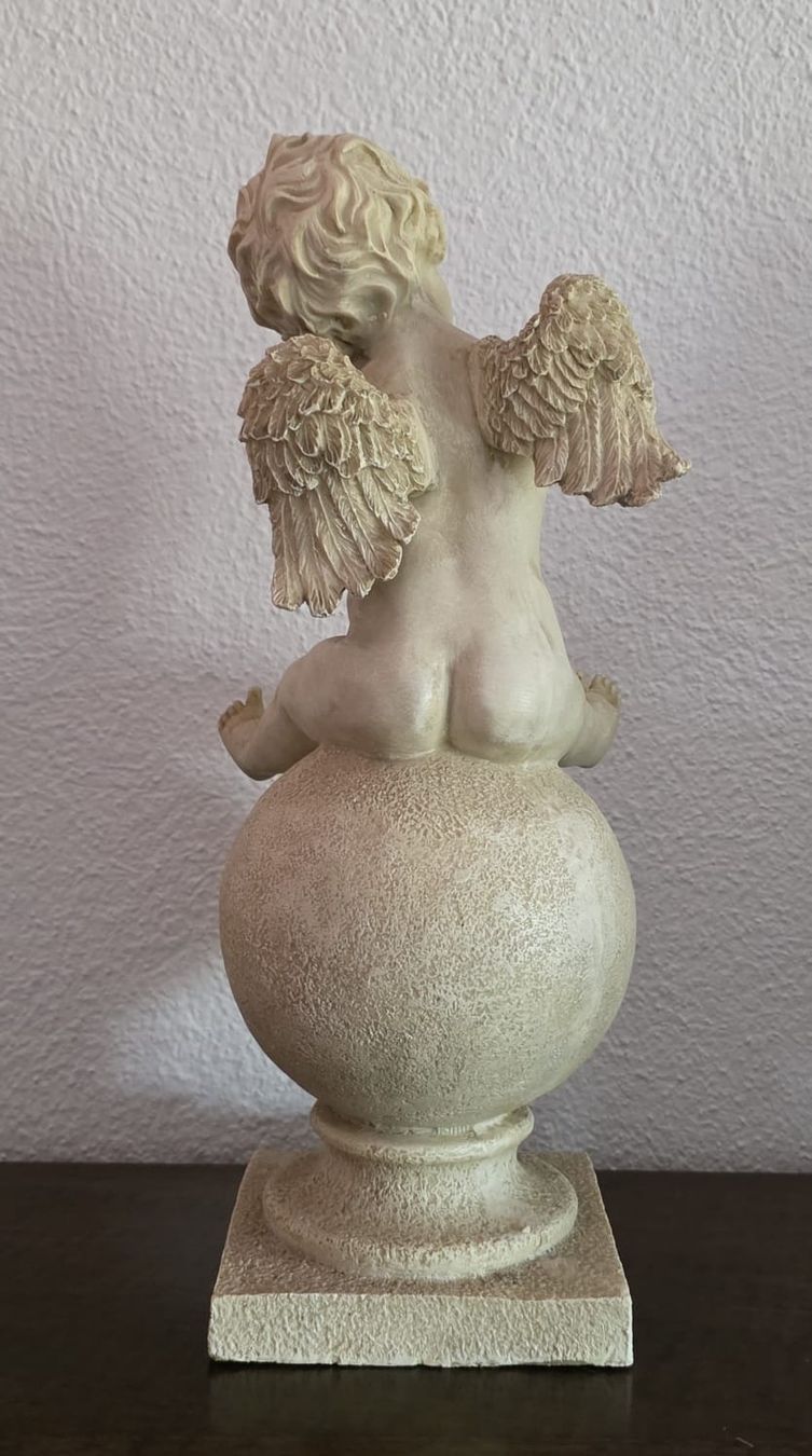 Tutte le decorazioni: Deko Engel Figur Skulptur auf Kugel – Usato da Rheinsulz venduto da Dred 5