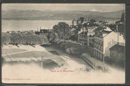 Carte P ( Nyon et le Mont Blanc )