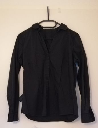 Schwarze Bluse Gr. L - elegant und zeitlos!