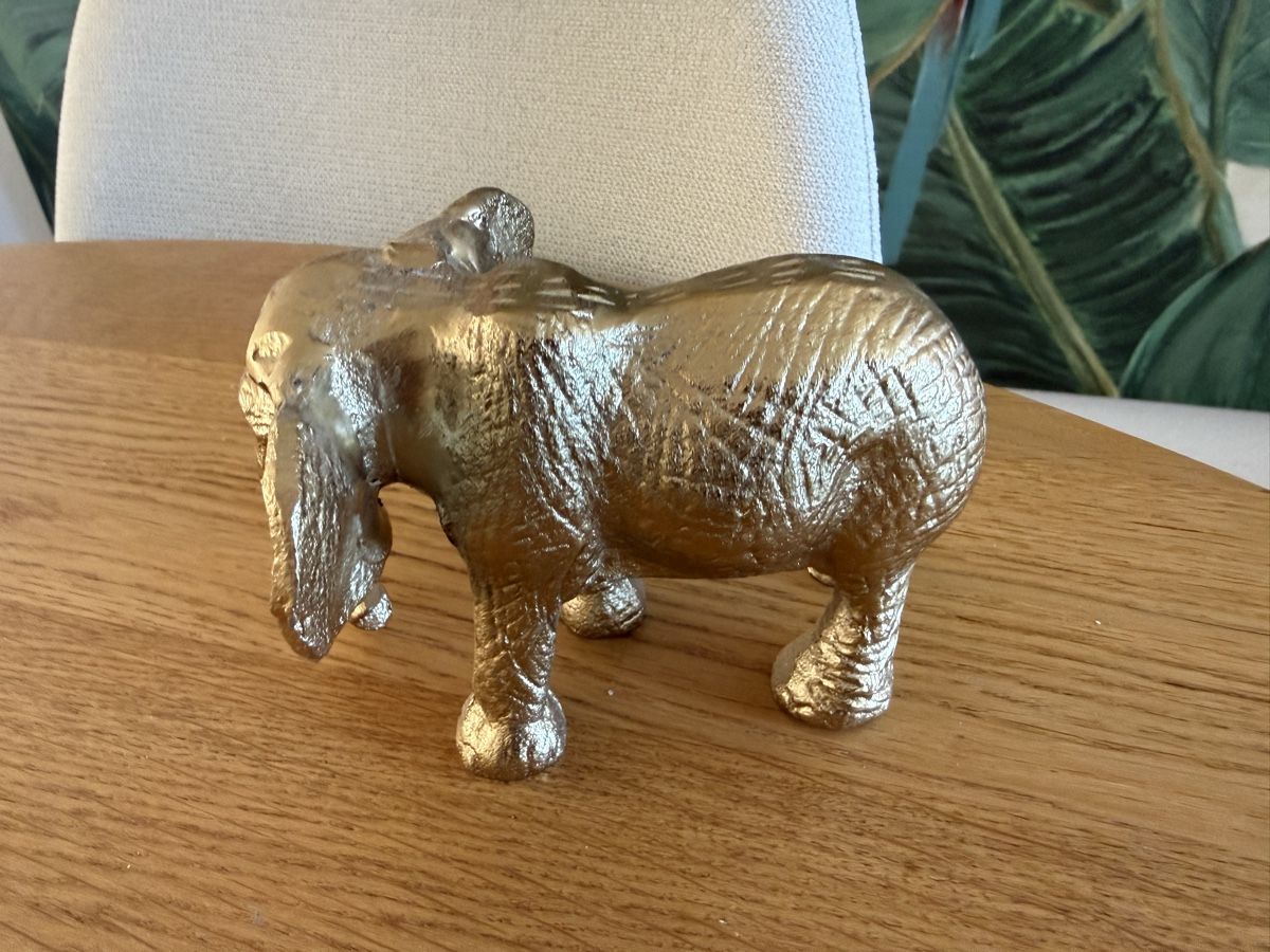 Alle Dekorationen: Deko Elefant, gold – Gebraucht aus Zürich von susinha88 1