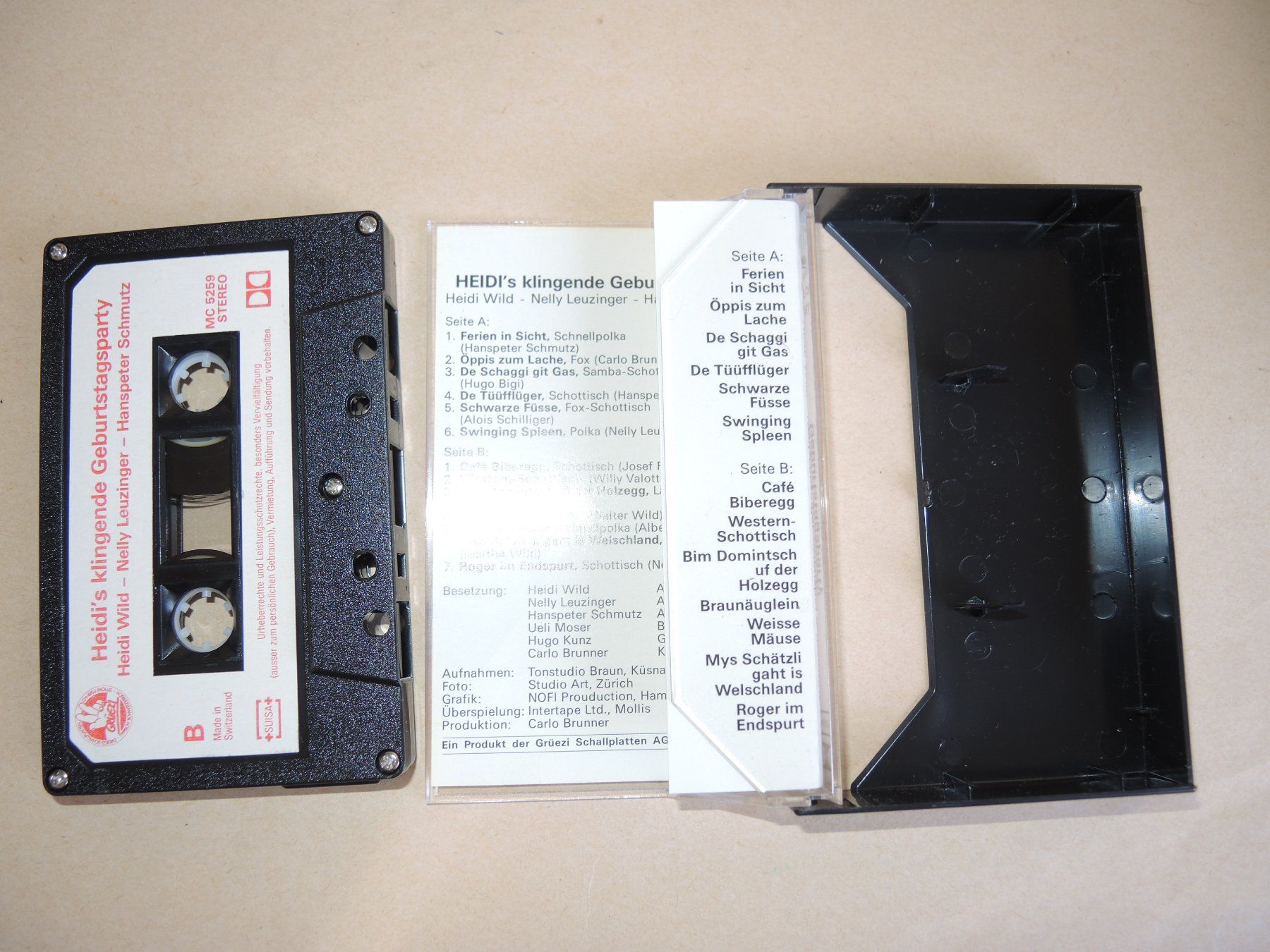 Musicassette: MC Heidi 's Klingende Geburtstagsparty - Kassette – Usato da Rorschach venduto da maeck8 2