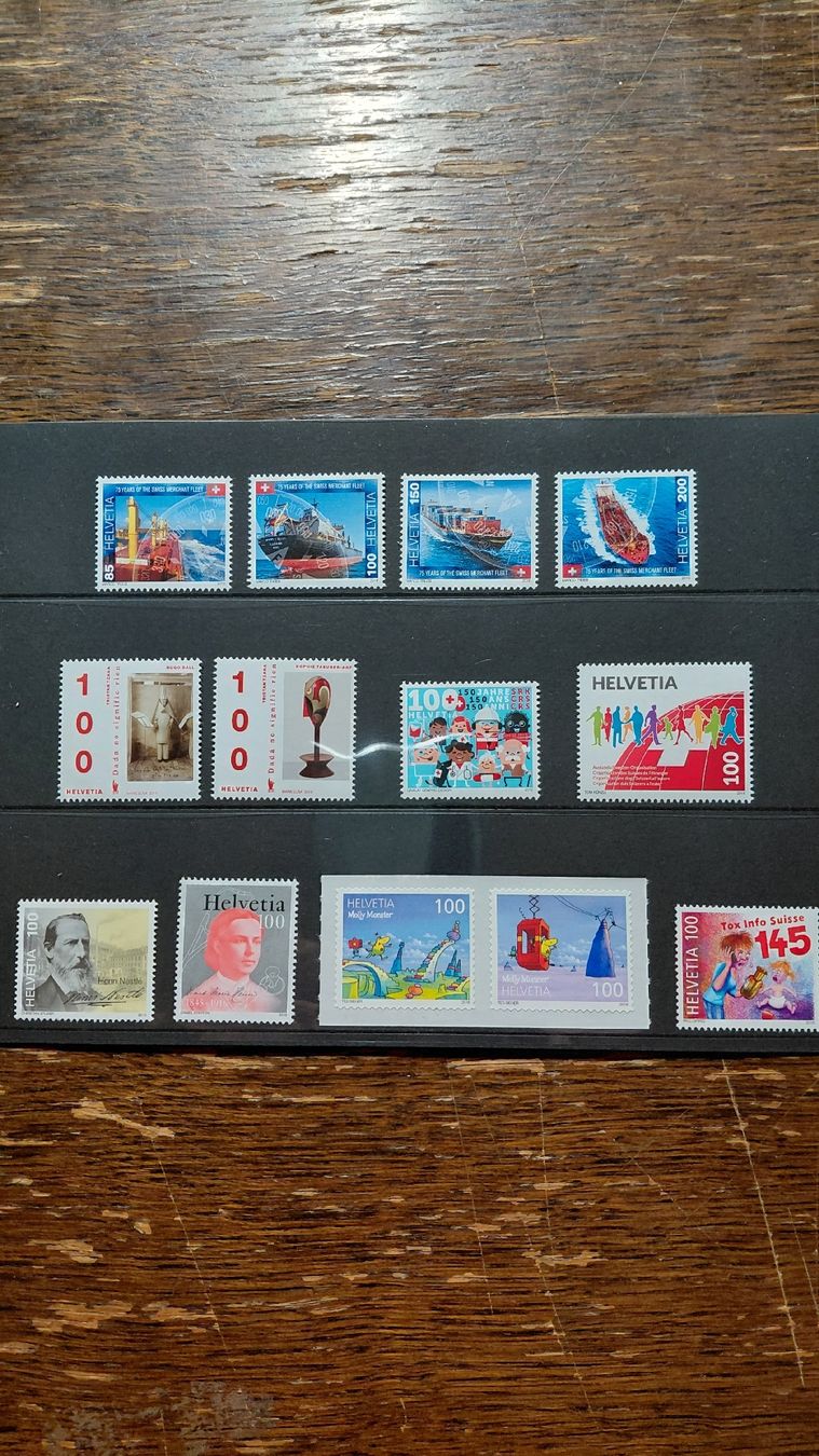 Tous les timbres: Jahresausgabe 2016 postfrisch – D'occasion à Riniken par ChriguG75 1