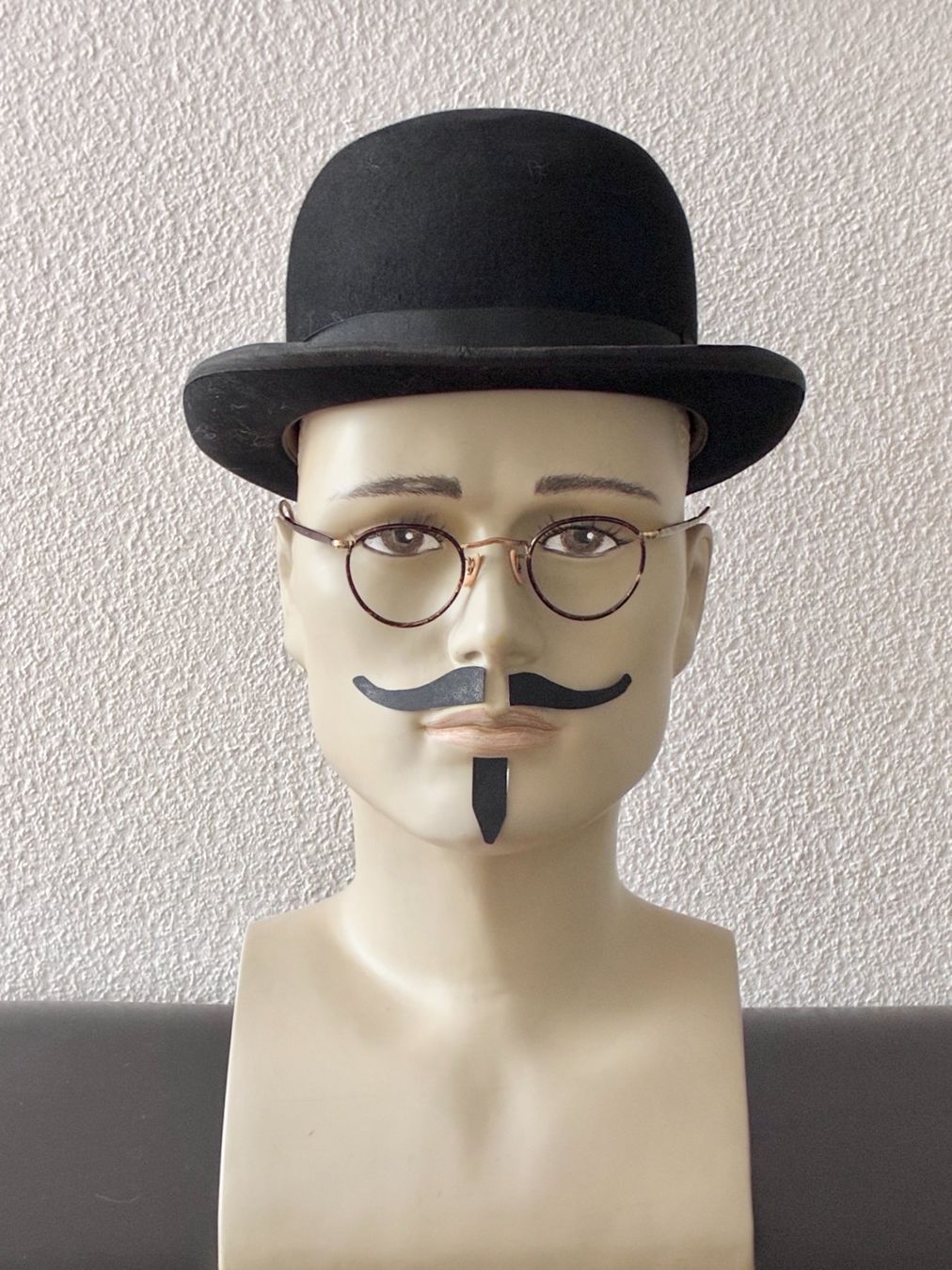 Hüte, Mützen & Caps: Schwarzer Vintage Bowler Hut No.1 – Gebraucht aus Kloten von Nephty