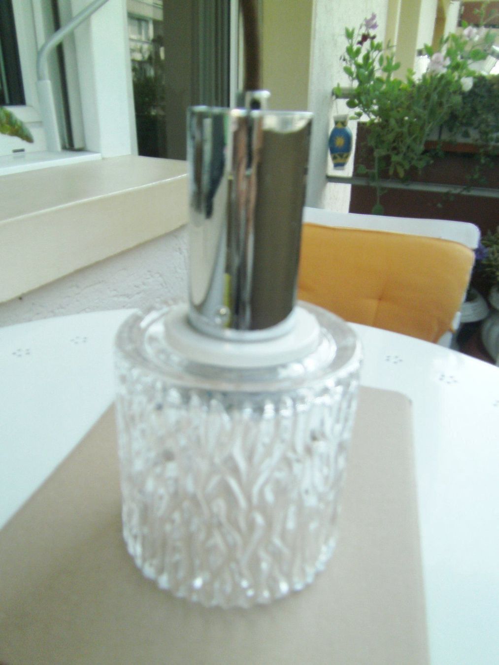 Lampadari & plafoniere: 3 Deckenlampen Glass mit Gehäuse,  50er. – Usato da Basel venduto da vidra66 1